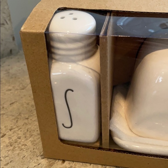 LAST ONE:Rae Dunn “Butter & S & P” ceramic set. - Picture 3 of 4
